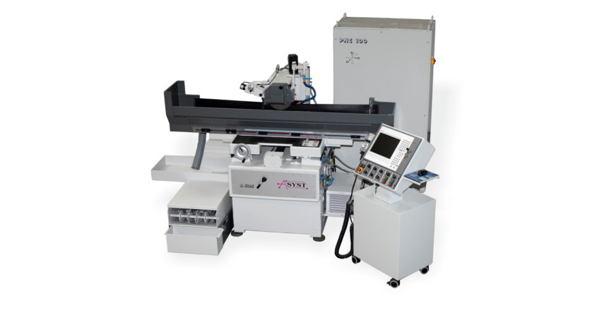ASYST-Schleifmaschine A 525 DUO-GRIND (Modell JUNG JF 520) mit ASYST PNC 100 ECO-Drive-Steuerung, Schleifbereich 600 x 230 mm